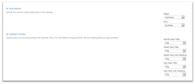 StartDate and EndDate